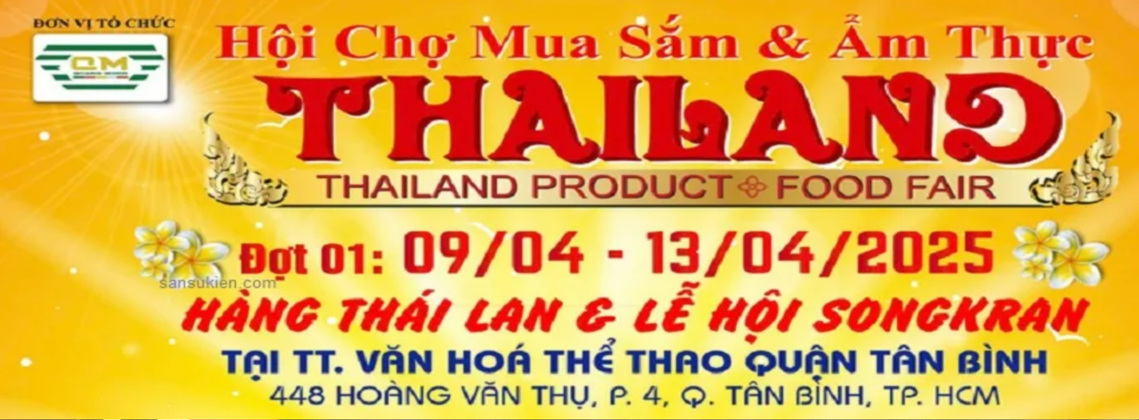 Hội chợ mua sắm và ẩm thực Thái Lan Tân Bình 